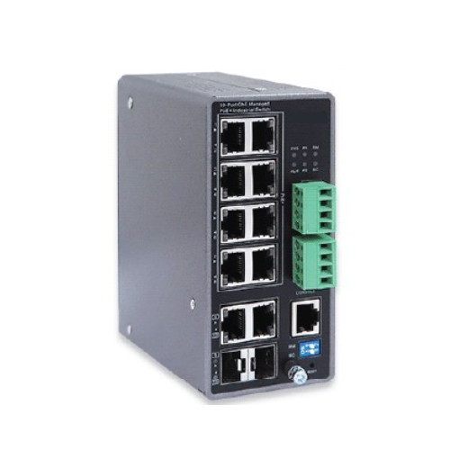 Industrial and Commercial Media Converters and Switch
